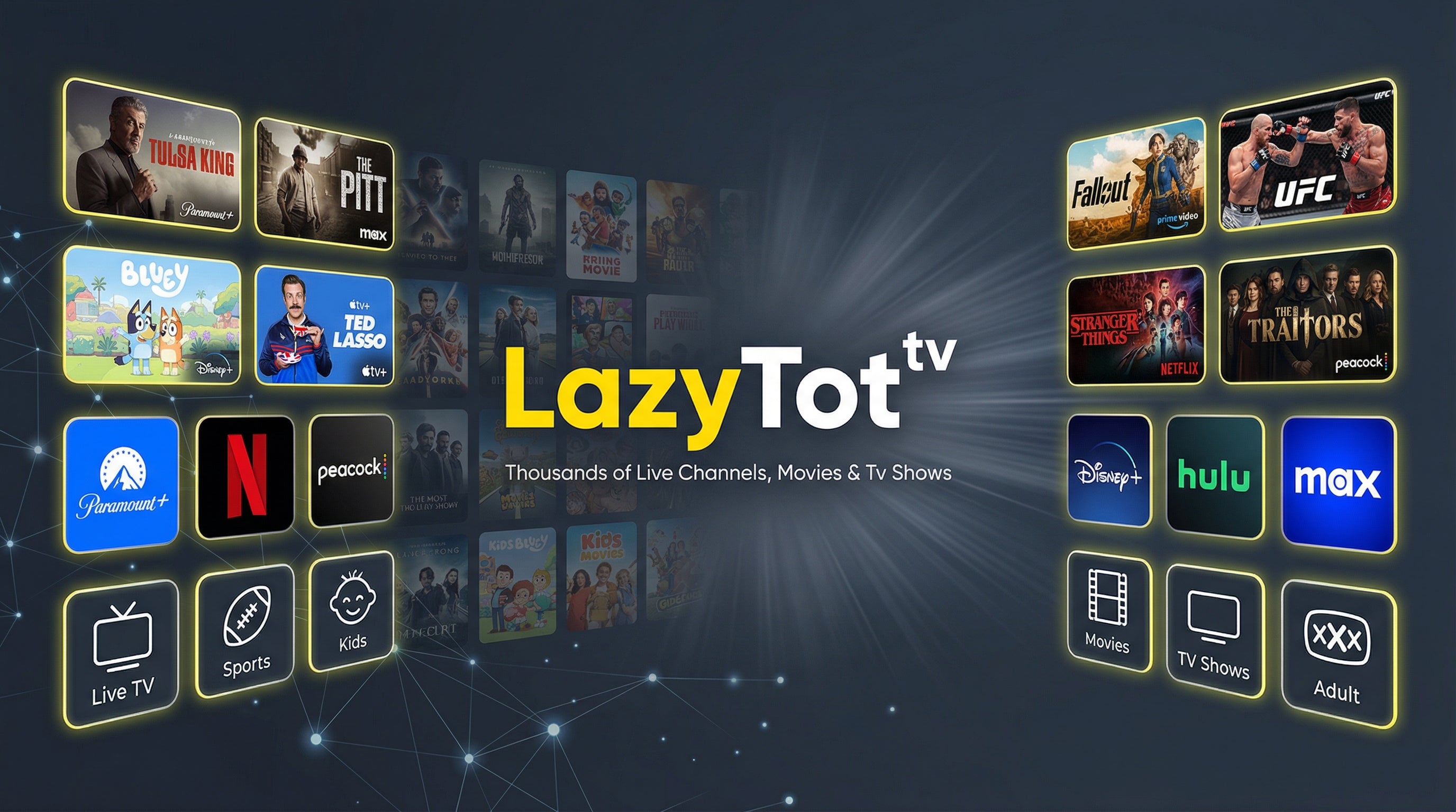 Lazytot Jigsaw+ Streaming Box